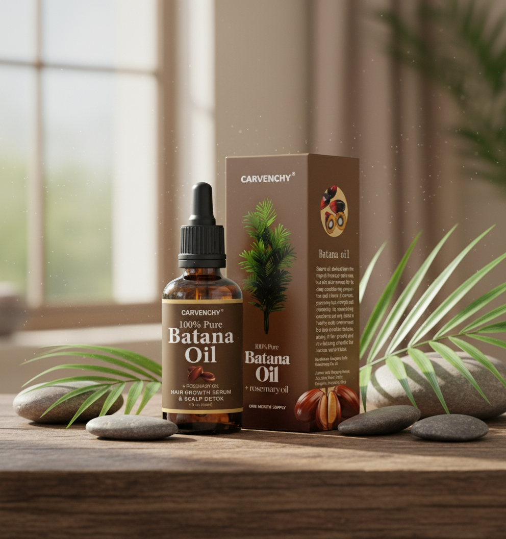Batana Oil with Rosemary Hair Growth Serum (1 Bottle)